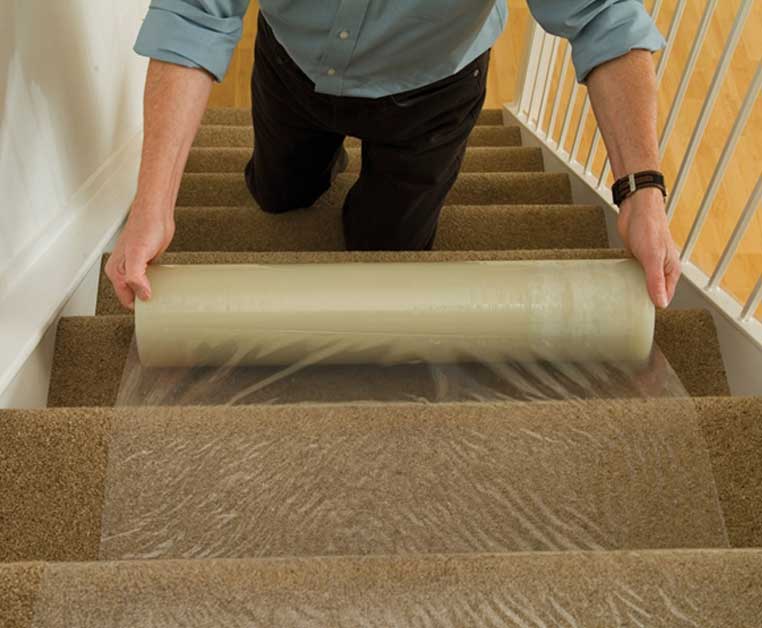 PE Protective Film for Carpet - Image 3